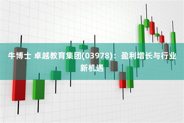 牛博士 卓越教育集团(03978)：盈利增长与行业新机遇